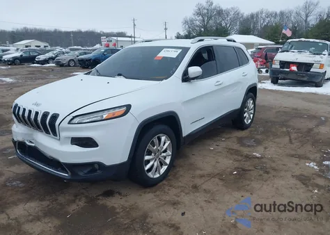 2014 Jeep Cherokee Limited from USA, damaged, VIN 1C4PJMDS5EW282378